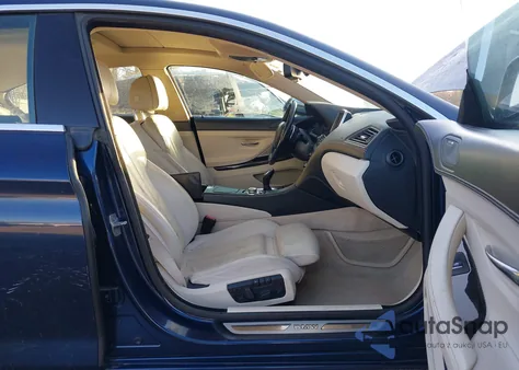 2015 BMW 650I Gran Coupe xDrive z USA, uszkodzony, nr VIN WBA6B4C56FD761861